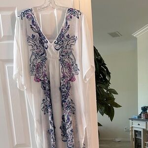 EUC Lilly Pulitzer For Target Kaftan Size L (Removed Tags Never Wore)